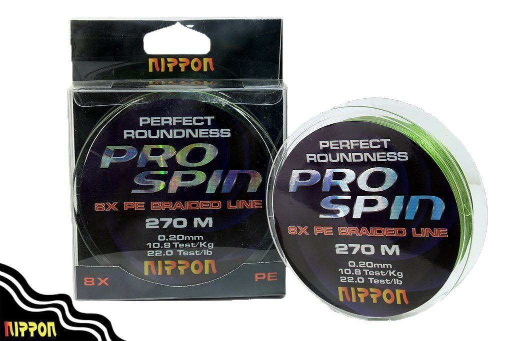 Nippon Pro Spin 270 Mt Yeşil Misina