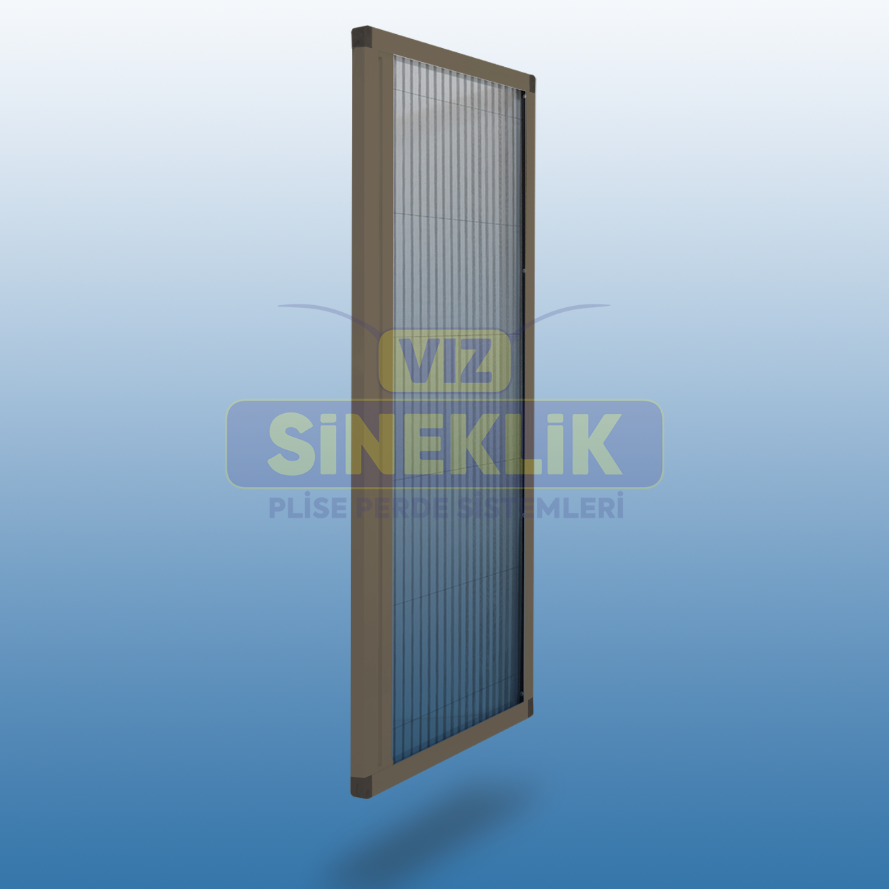 Kapı Plise Sineklik Vizon - 75-84 - 210-219