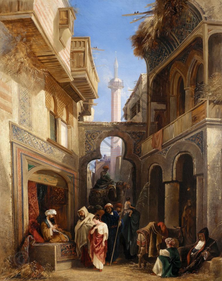 Street Scene in Cairo