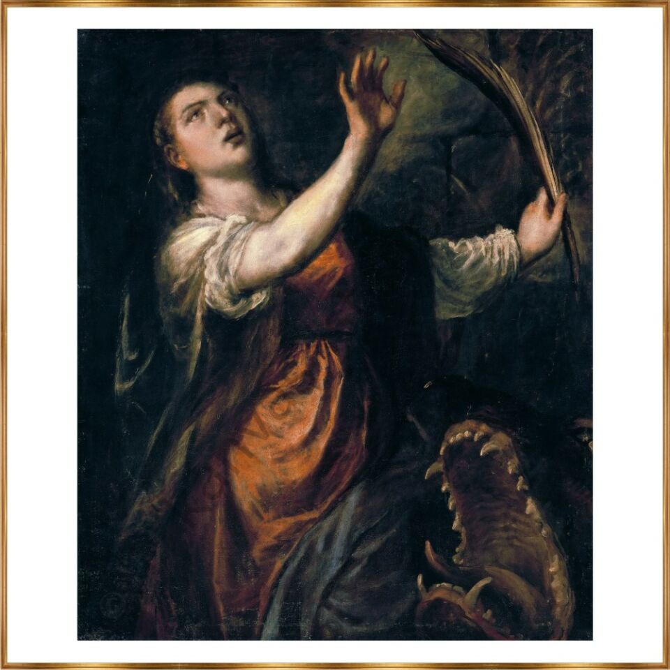 Saint Margaret and the Dragon