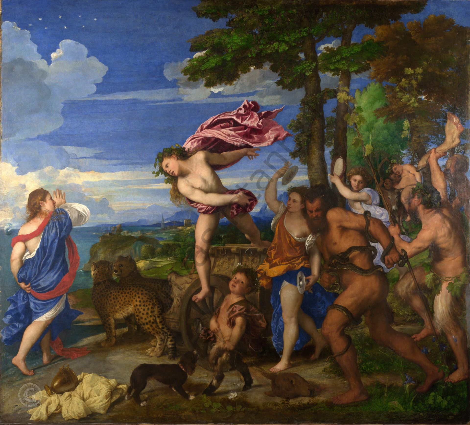 Titian – Bacchus and Ariadne