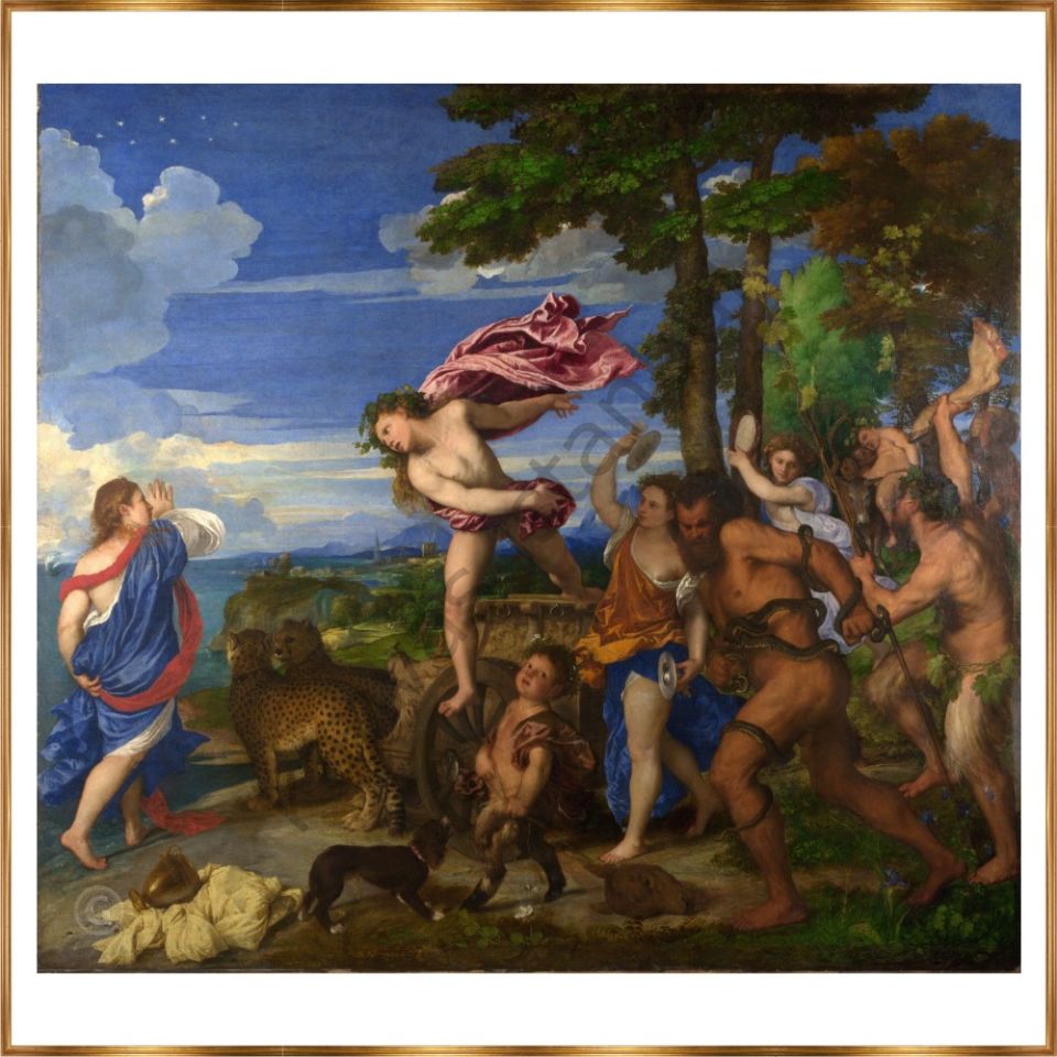 Titian – Bacchus and Ariadne