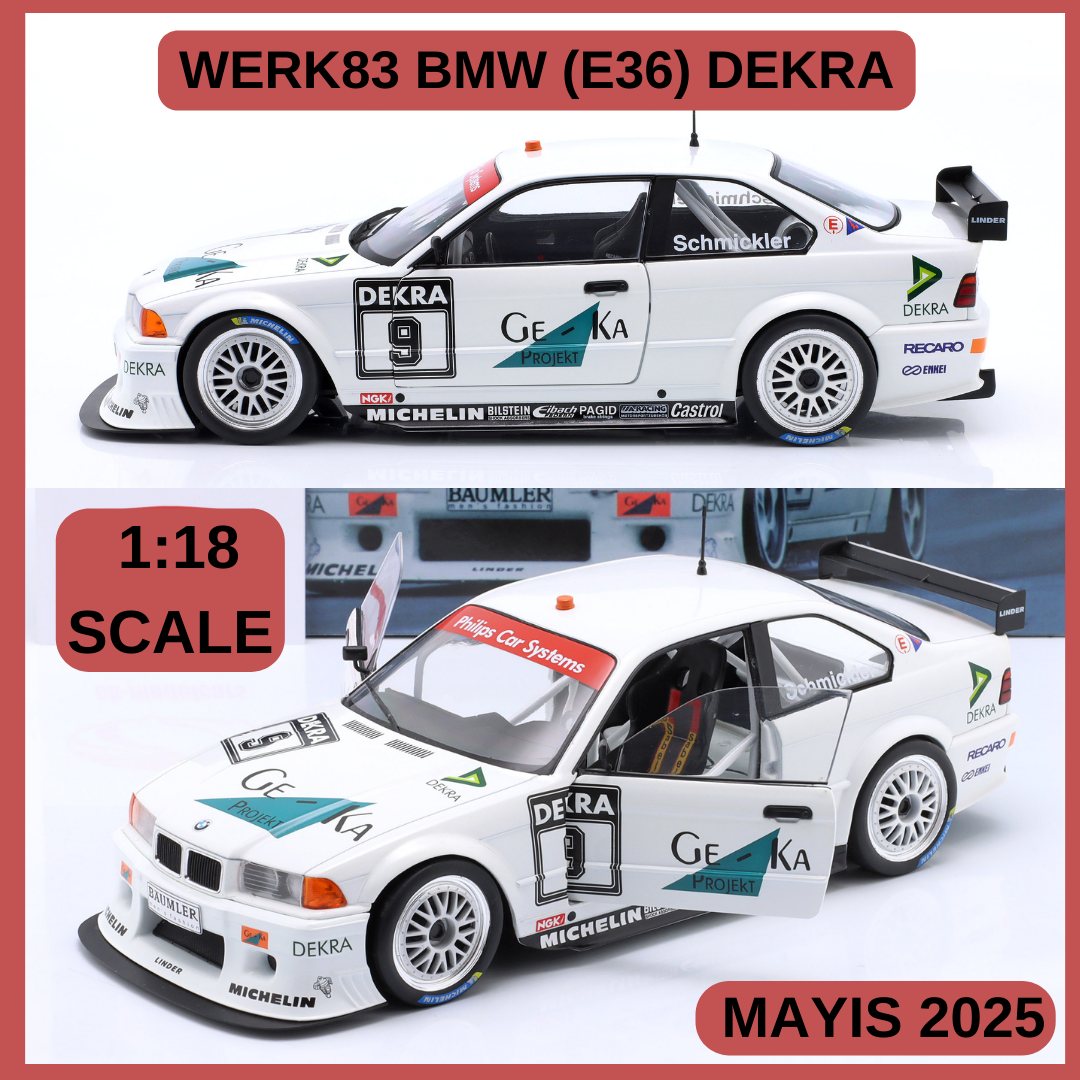 WERK83 - BMW - 3-SERIES M3 (E36) COUPE TEAM LINDER N 9 DTM SEASON 1994 FRANK SCHMICKLER