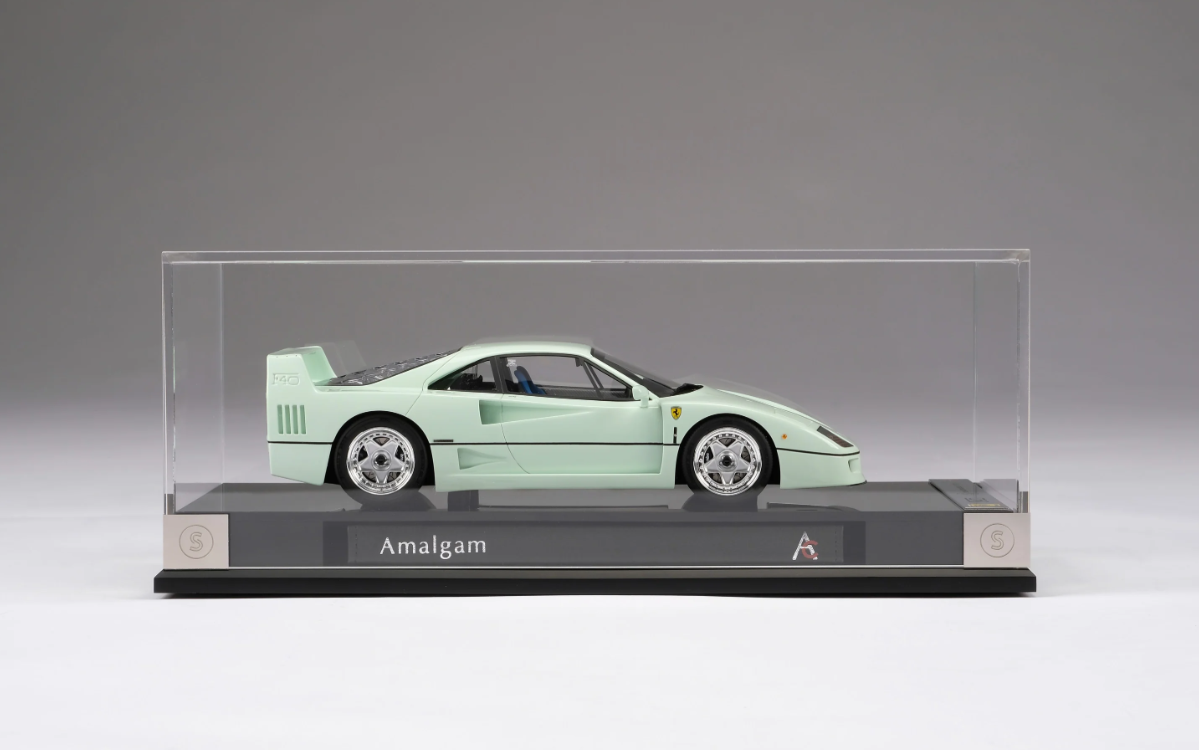 AMALGAM MODELS - FERRARI F40 VERDE PALLIDO