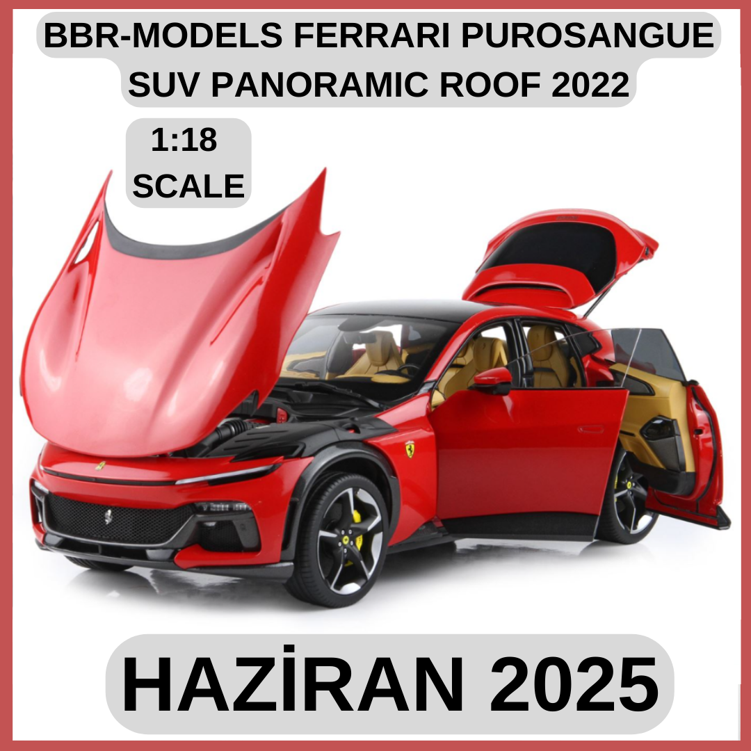 BBR-MODELS - FERRARI - PUROSANGUE SUV PANORAMIC ROOF 2022