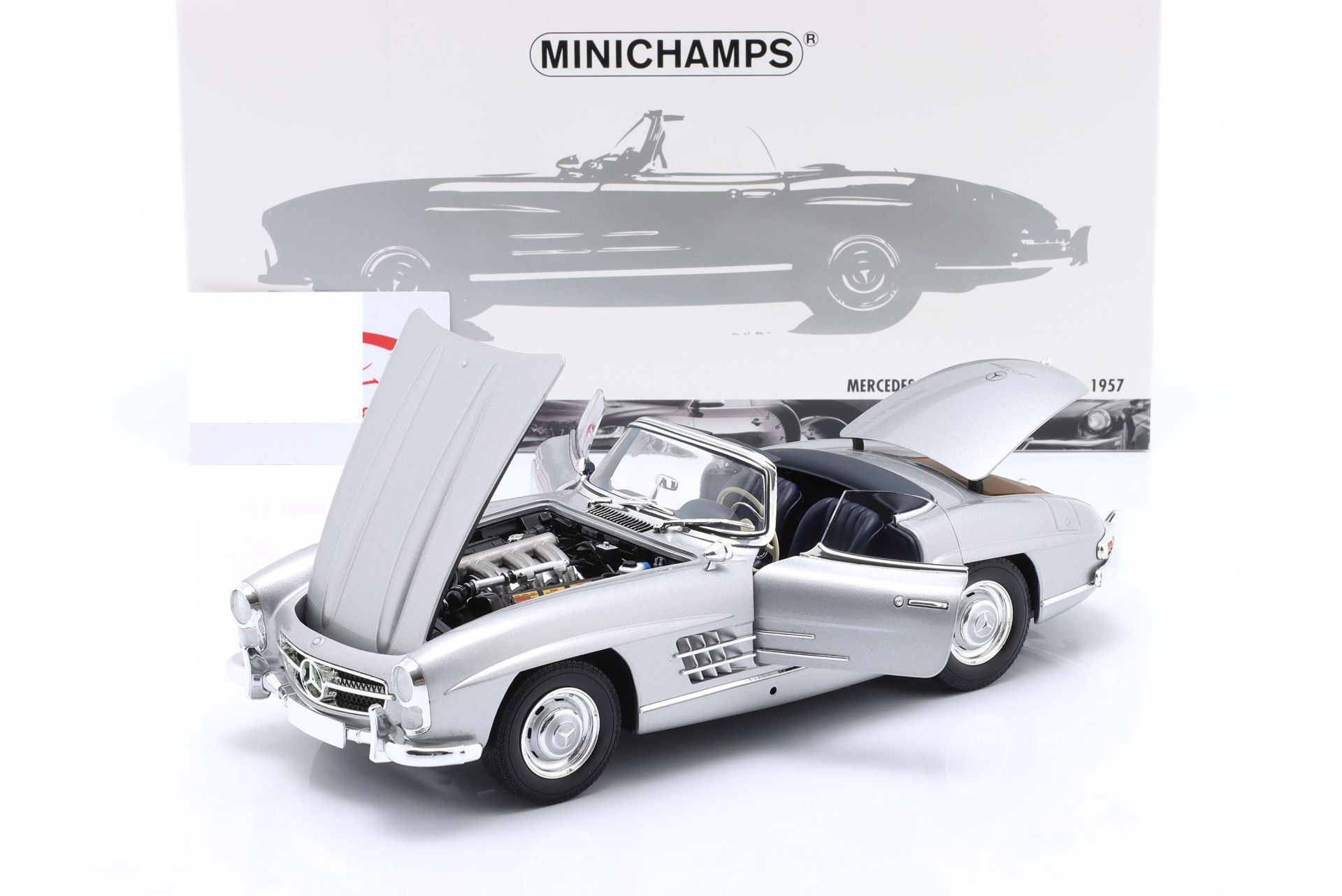 MINICHAMPS - MERCEDES BENZ - 300SL ROADSTER SPIDER (W198) 1957