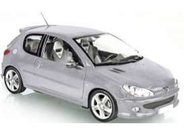 2003 Peugeot 206 RC, silver