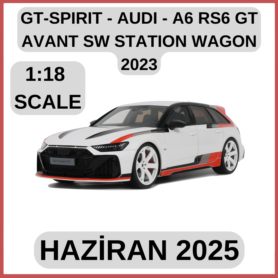 GT-SPIRIT - AUDI - A6 RS6 GT AVANT SW STATION WAGON 2023