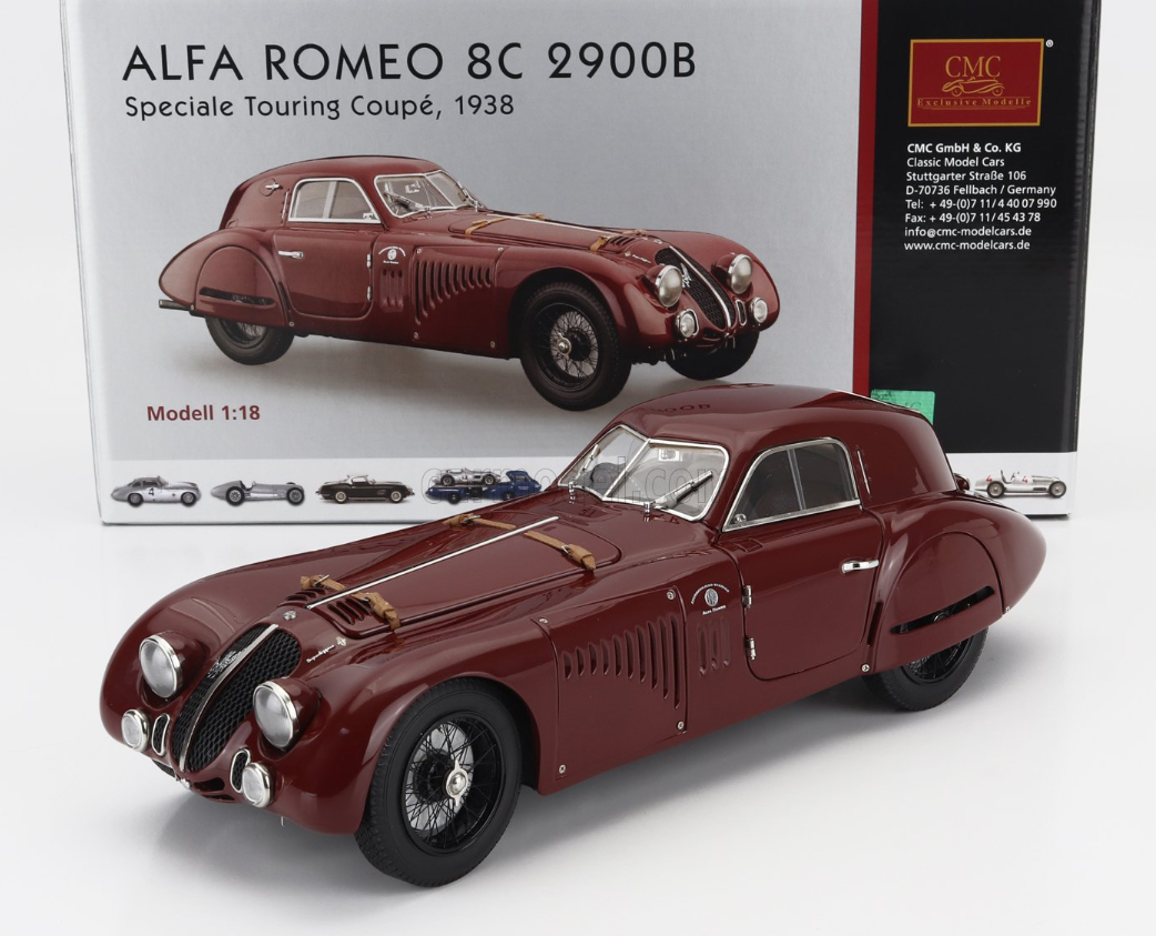 CMC - ALFA ROMEO - 8C 2900B SPECIALE TOURING COUPE 1938