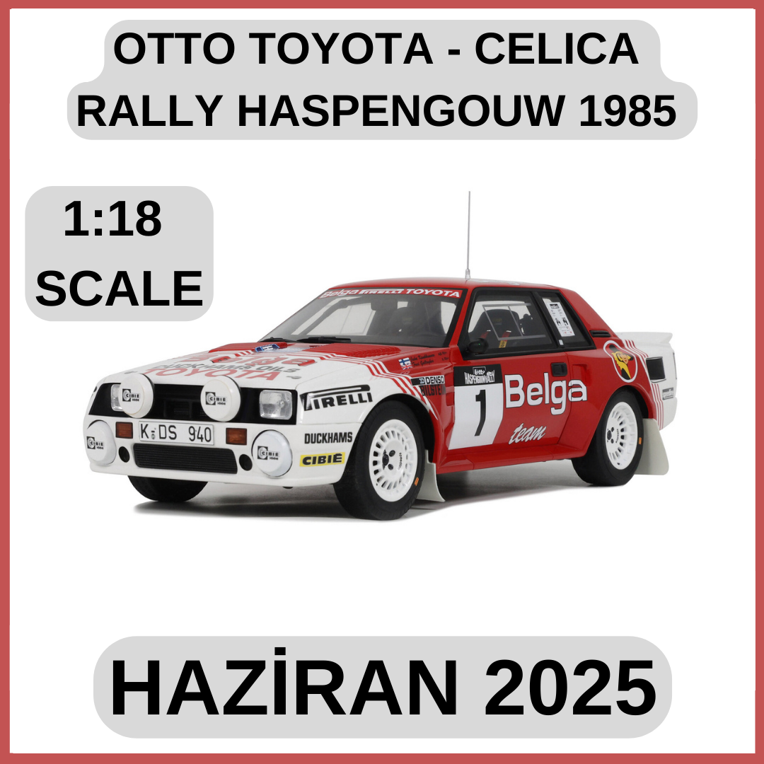 OTTO-MOBILE - TOYOTA - CELICA TWIN-CAM TURBO TEAM BELGA (night version) N 1 RALLY HASPENGOUW 1985 JUHA KANKKUNEN - FRED GALLAGHER