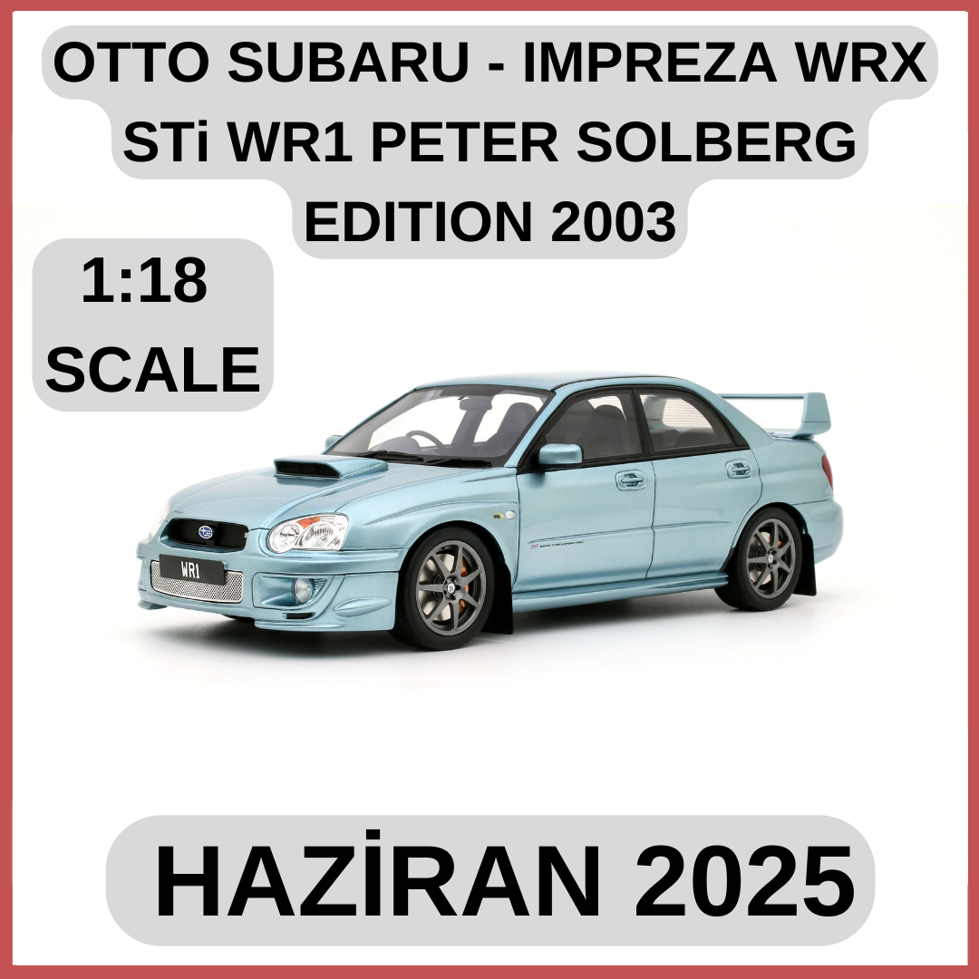 OTTO-MOBILE - SUBARU - IMPREZA WRX STi WR1 PETER SOLBERG EDITION 2003