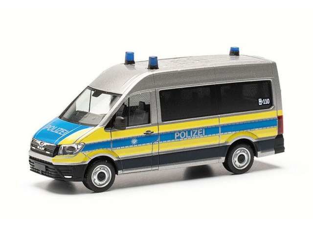 1/87 MAN TGE HD Police Bayern, grey/blue/yellow