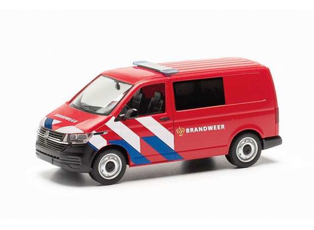 1/87 Volkswagen T6.1 Fire Department *Nederland*, red/white/blue