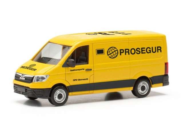 1/87 MAN TGE *Prosegur* Werttransporte, yellow