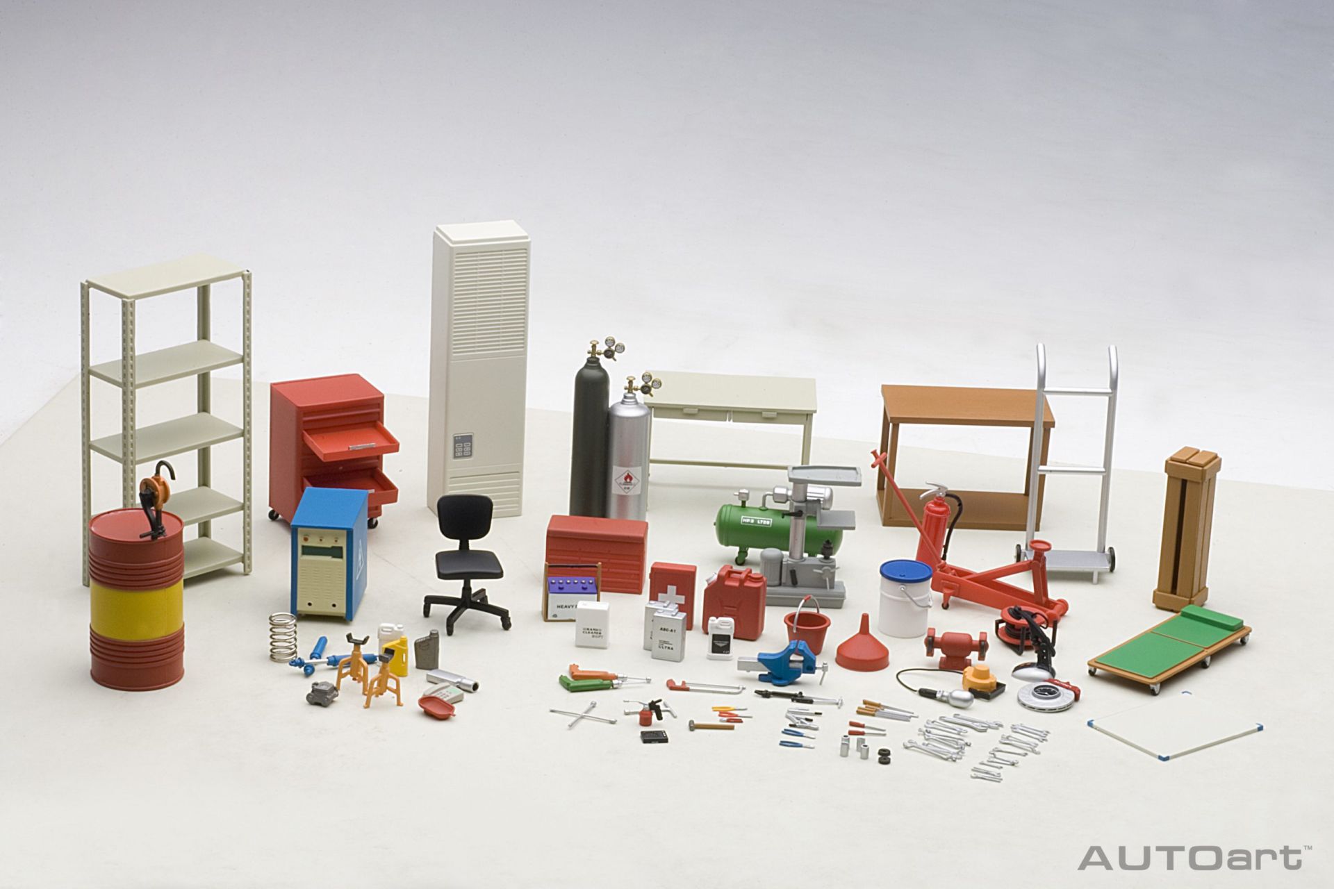 AUTOART - DİORAMA GARAJ SETİ V1 (TOOL SET)