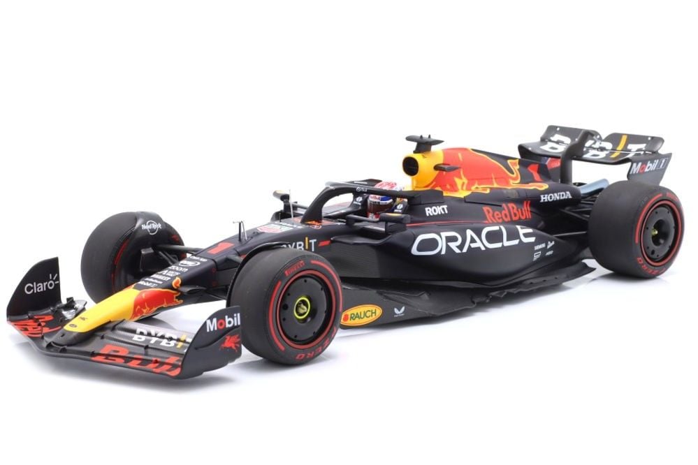 MINICHAMPS - RED BULL - F1 RB19 TEAM ORACLE RED BULL RACING N 1 WORLD CHAMPION 2nd SPRINT RACE QATAR GP 2023 MAX VERSTAPPEN
