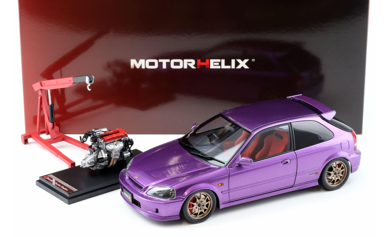 MOTORHELIX - HONDA - CIVIC TYPE-R (EK9) 1997 WITH YOKOHAMA TIRES AND ENGINE
