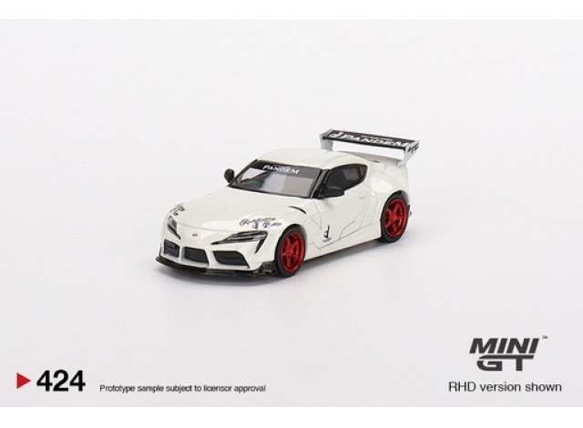 1/64 Pandem Toyota GR Supra V1.0, pearl white