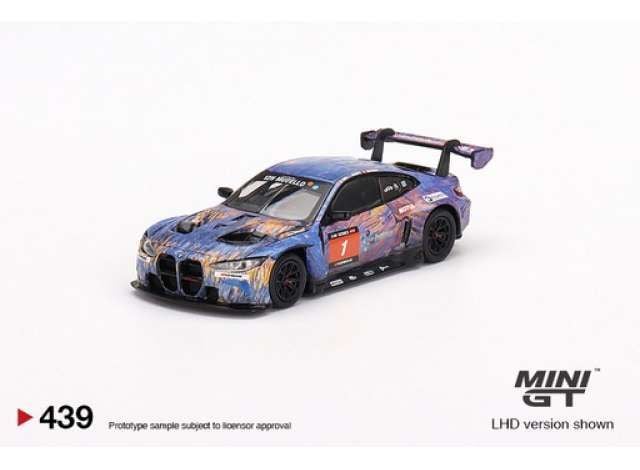 1/64 2022 BMW M4 GT3 #1 Winner 12h Mugello ST Racing, blue