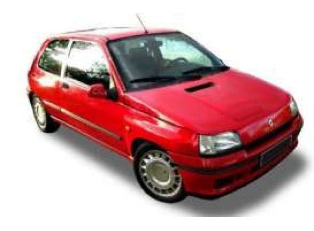 1991 Renault Clio 16S, red