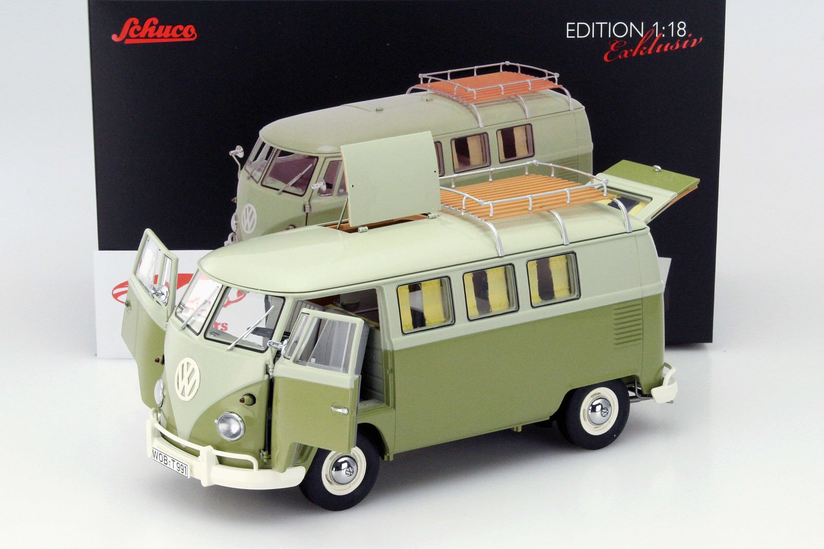 SCHUCO - VOLKSWAGEN - T1 CAMPING BUS 1959