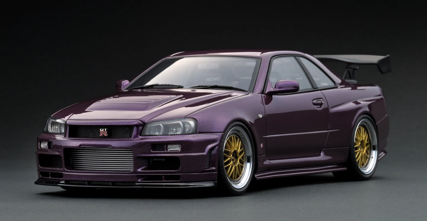 IGNITION-MODEL - Nissan Skyline (R34) GT-R - R-tune Midnight Purple