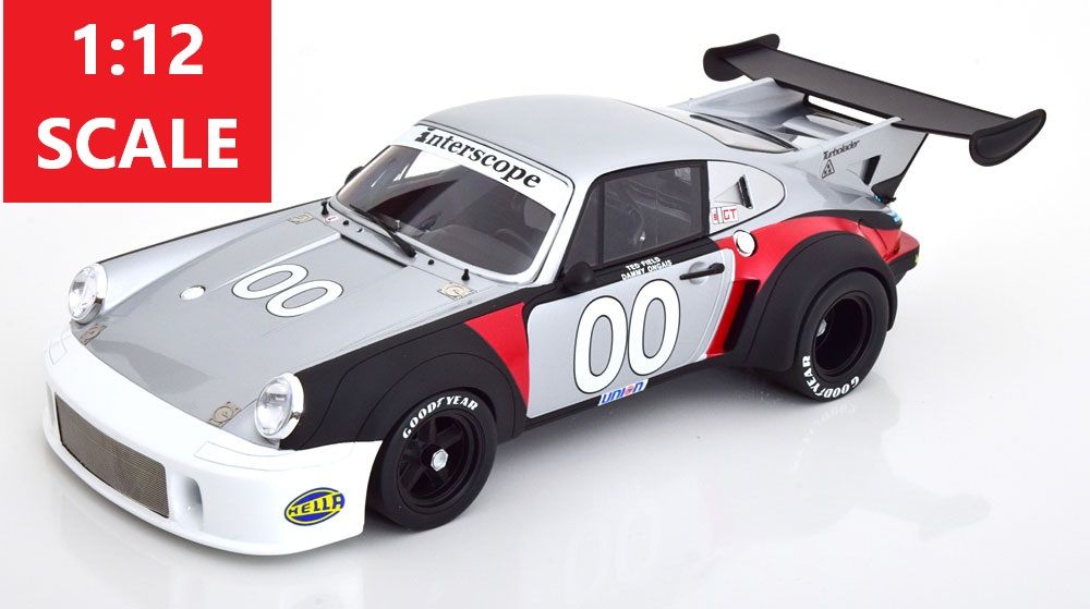 CMR - PORSCHE - 911 CARRERA RSR TURBO 2.1L N 00 24h DAYTONA 1977 D.ONGAIS - G.FOLLMER - T.FIELD - SILVER BLACK RED - 1/12