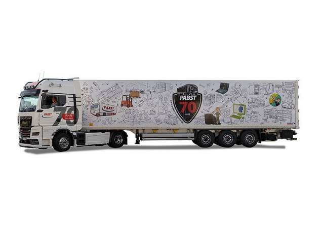 1/87 MAN TGX GX K.Sz. *Pabst 70 Jahre*, various