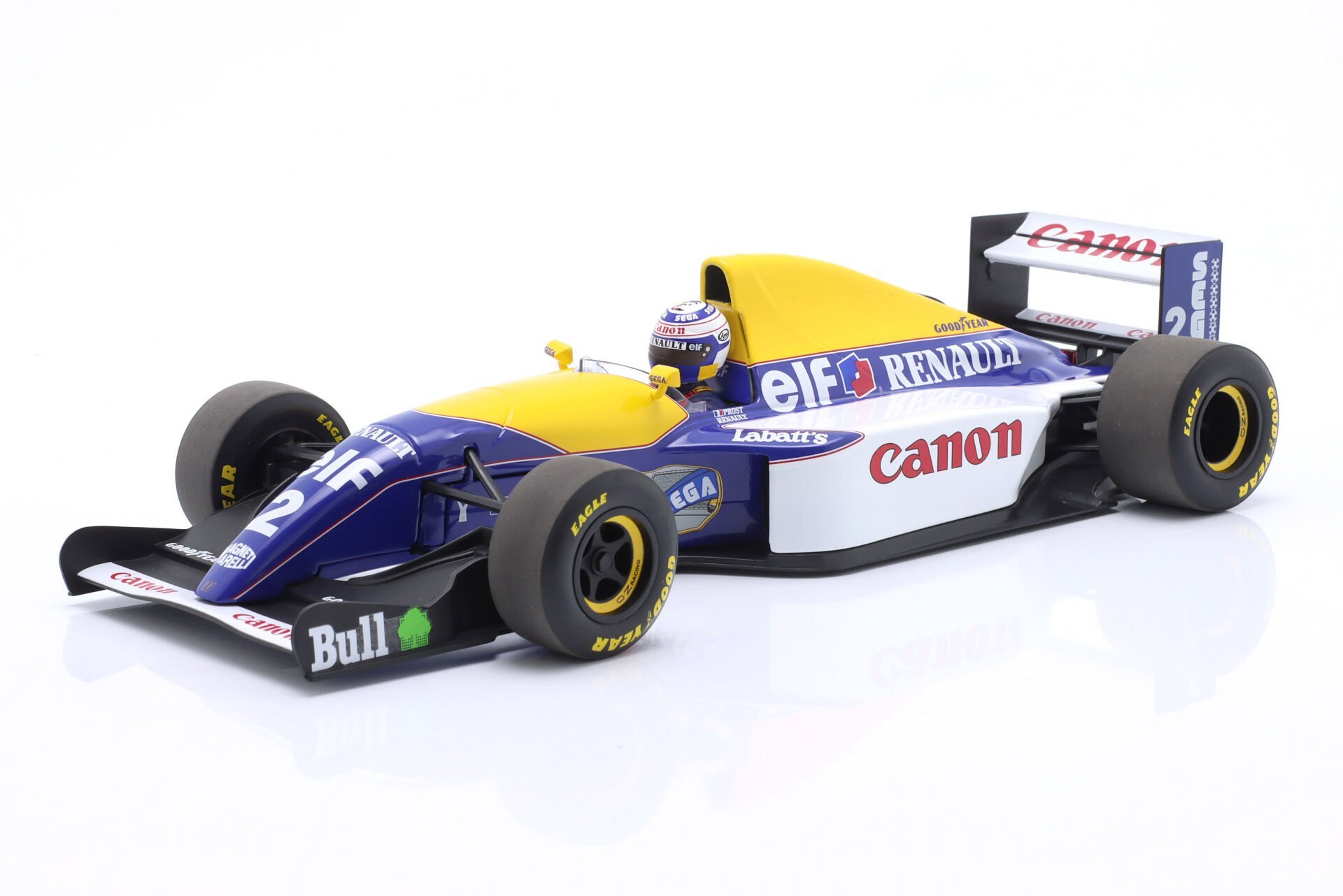 MINICHAMPS - WILLIAMS - F1 FW15C RENAULT N 2 WORLD CHAMPION SEASON 1993 ALAIN PROST
