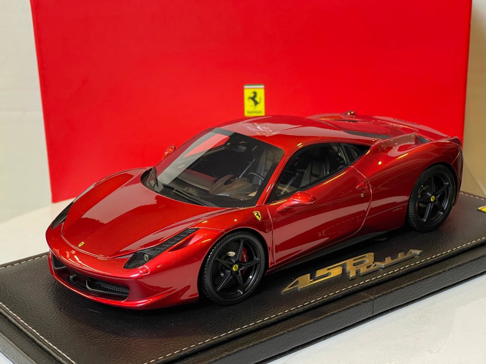 BBR-MODELS - FERRARI - 458 ITALIA 8C 2009 - CERCHI NERI