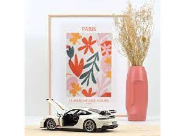1/18 2021 Porsche 911 GT3, white