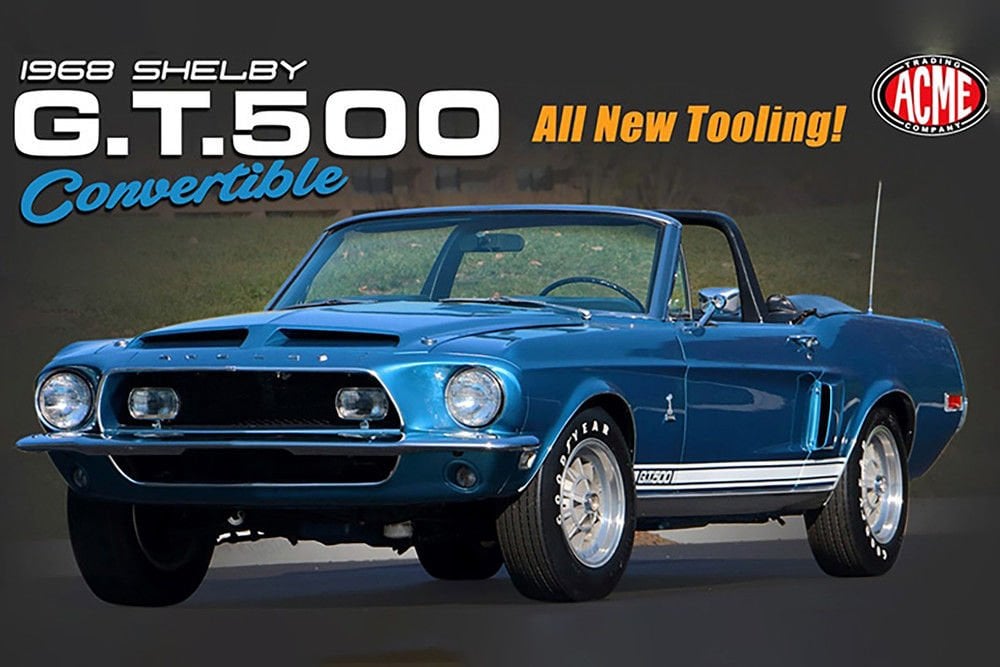 ACME-MODELS - FORD USA - MUSTANG SHELBY GT500 CABRIOLET 1968
