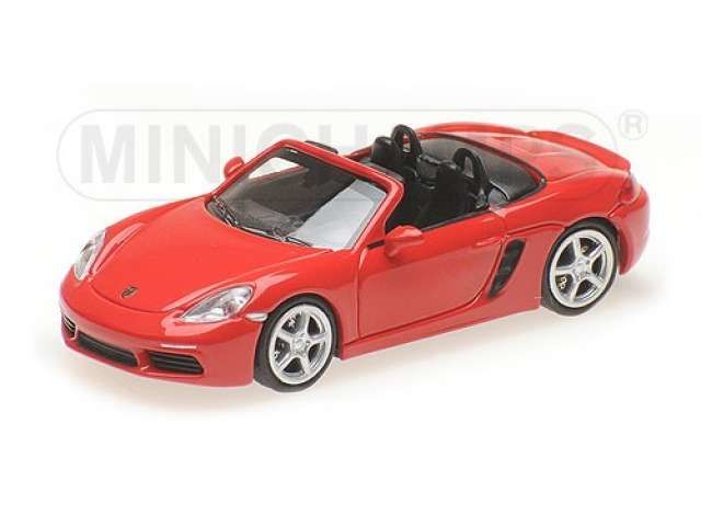 2016 Porsche 718 Boxter, red