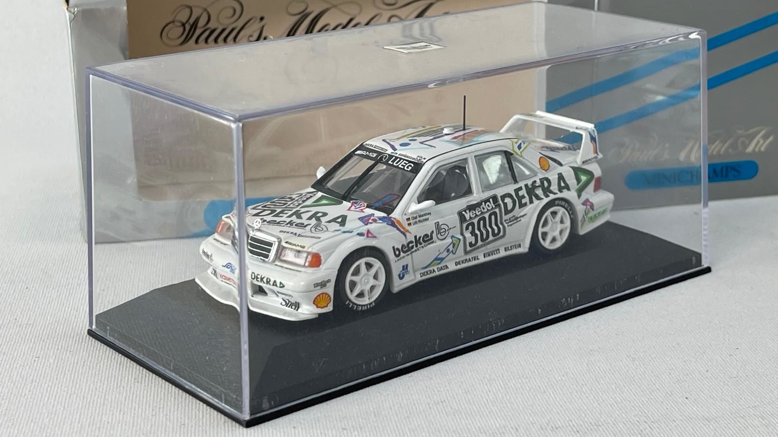 MINICHAMPS - MERCEDES BENZ - 190E EVO2 N 300 LANGSTRECKENPOKAL 1993 MANTHEY - RICHTER