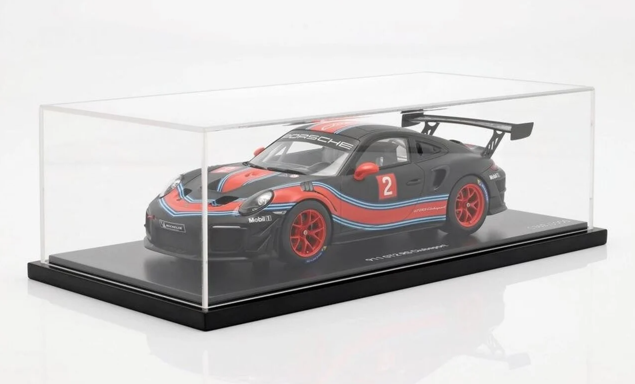 SPARK-MODEL - PORSCHE - 911 991-2 GT2 RS N 2 CLUBSPORT COUPE 2019 - CON VETRINA - WITH SHOWCASE