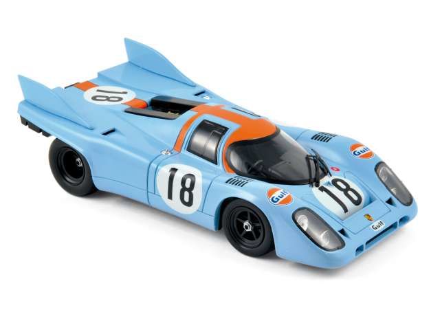 1971 Porsche 917K #18 Oliver/Siffert/Bell Training 24h Le mans, blue