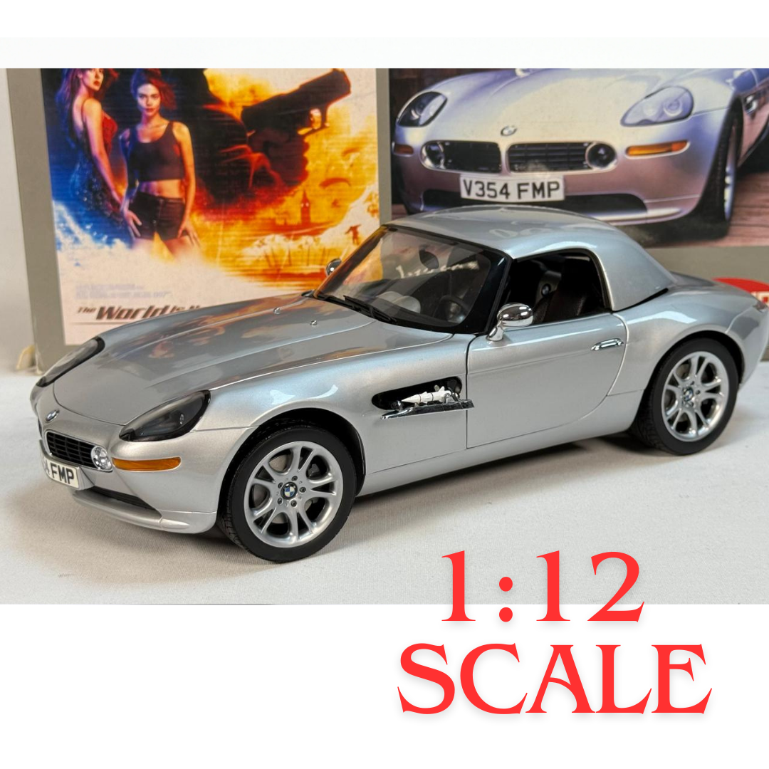 KYOSHO - BMW - Z8 SPIDER 1999 - 007 JAMES BOND - WITH ACCESSORIES - THE WORLD IS NOT ENOUGH - IL MONDO NON BASTA