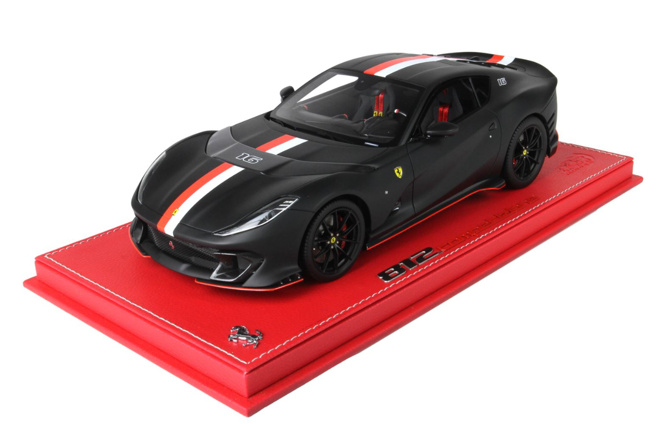 BBR-MODELS - FERRARI - 812 COMPETIZIONE N 16 PRINCIPATO DI MONACO LIVERY 2021 -