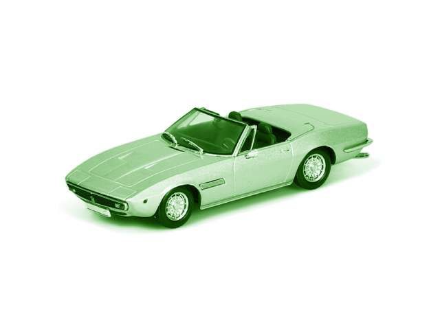 1969 Maserati Ghibli Spider, light green metallic