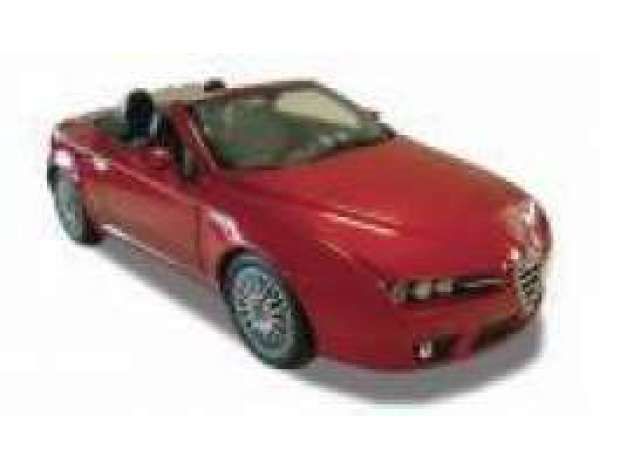 2006 Alfa Romeo Spider, metallic red