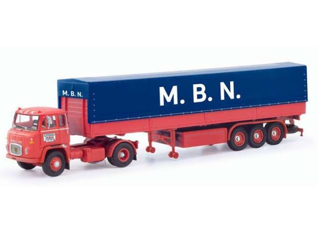 1/87 Scania LB 76 P.Sz. *M.B.N.* (NL), red/blue