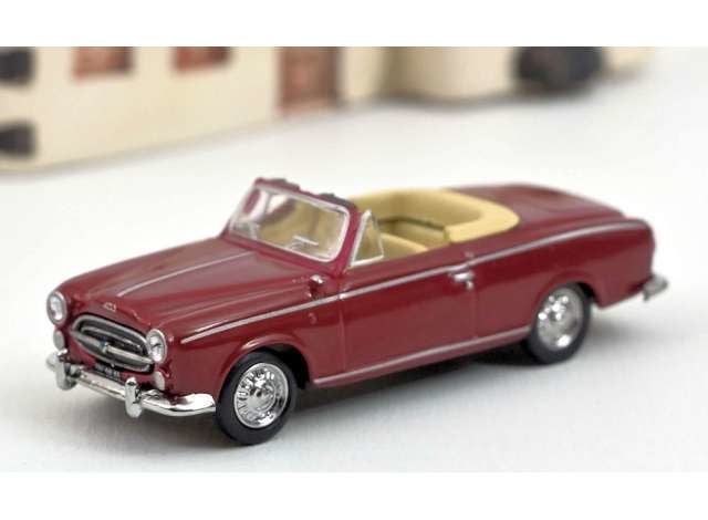 1/87 1957 Peugeot 403 Cabriolet, red
