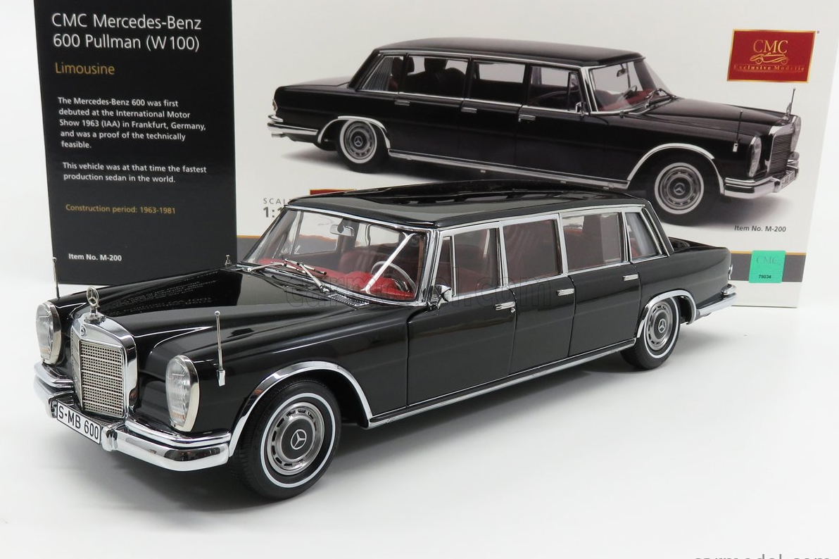 CMC - MERCEDES BENZ - S-CLASS 600 PULLMAN W100 1963(Kopya)