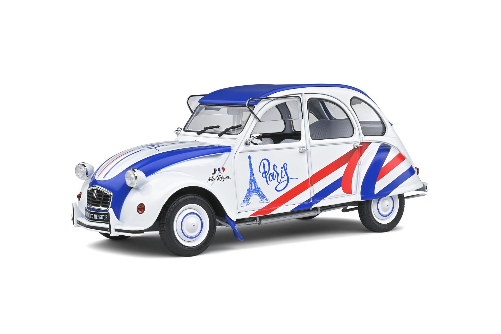 SOLIDO - CITROEN - 2CV 6 REGION PARIS 1982