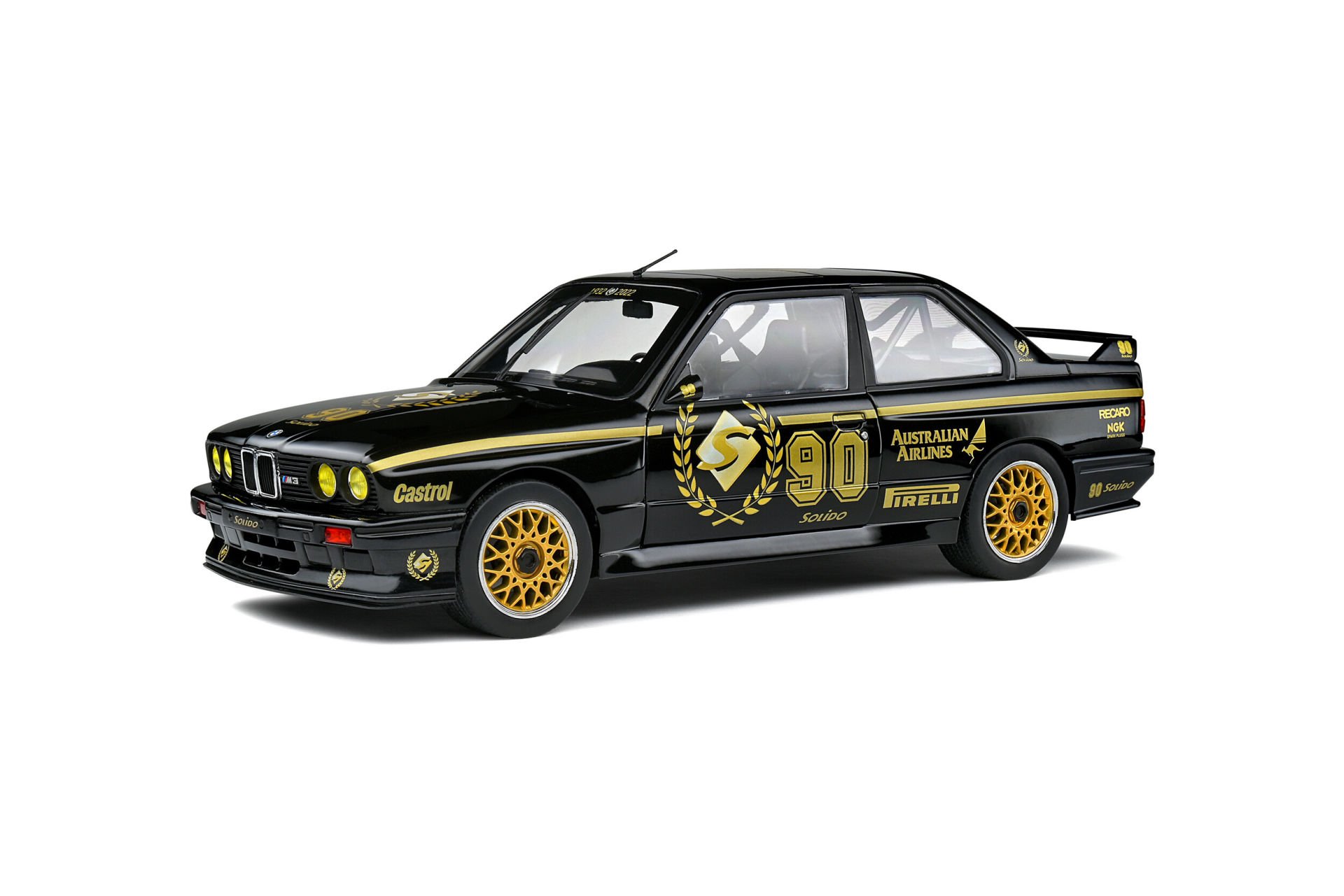 SOLIDO - BMW - 3-SERIES M3 (E30) COUPE 1988 - SOLIDO 90th ANNIVERSARY EDITION
