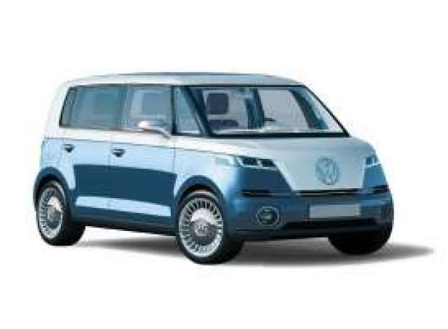 2012 Volkswagen Bulli Studie, light blue metallic