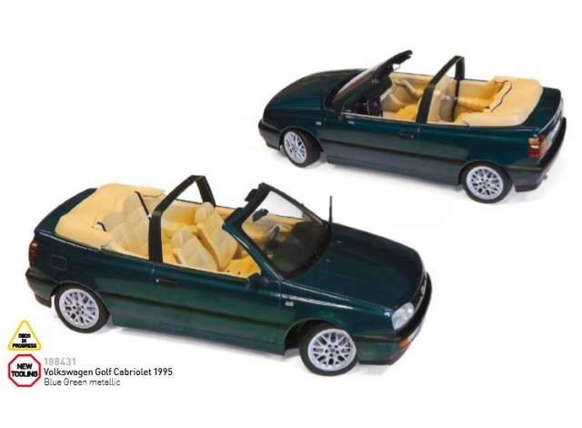 1995 Volkswagen Golf Cabriolet, blue green metallic
