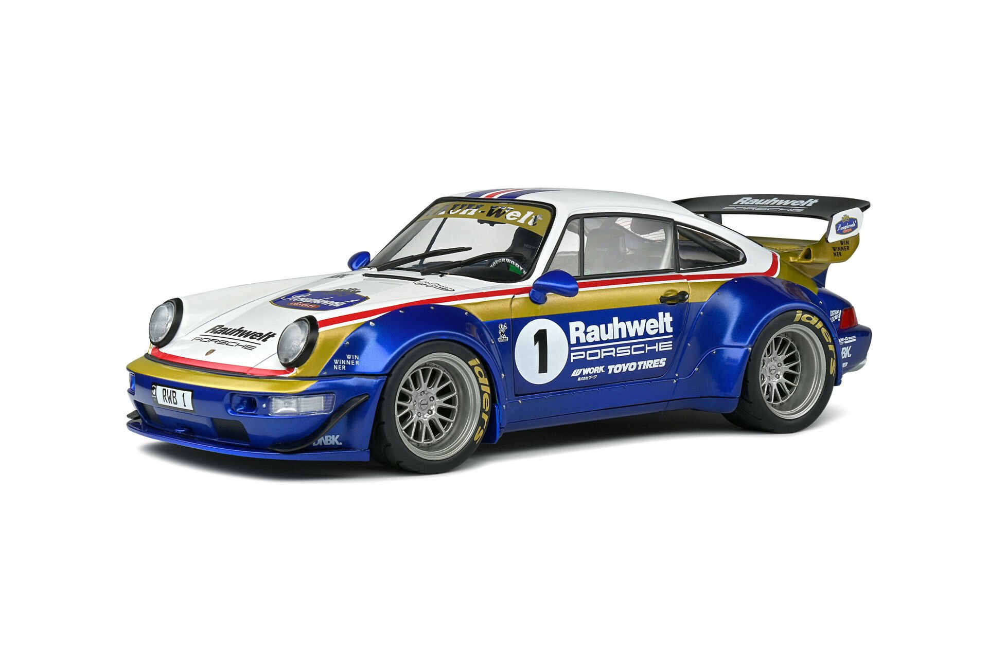 SOLIDO - PORSCHE - 911 964 RWB RAUH WELT N 1 RACING 1992
