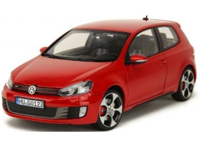 2009 Volkswagen Golf GTI VI, red