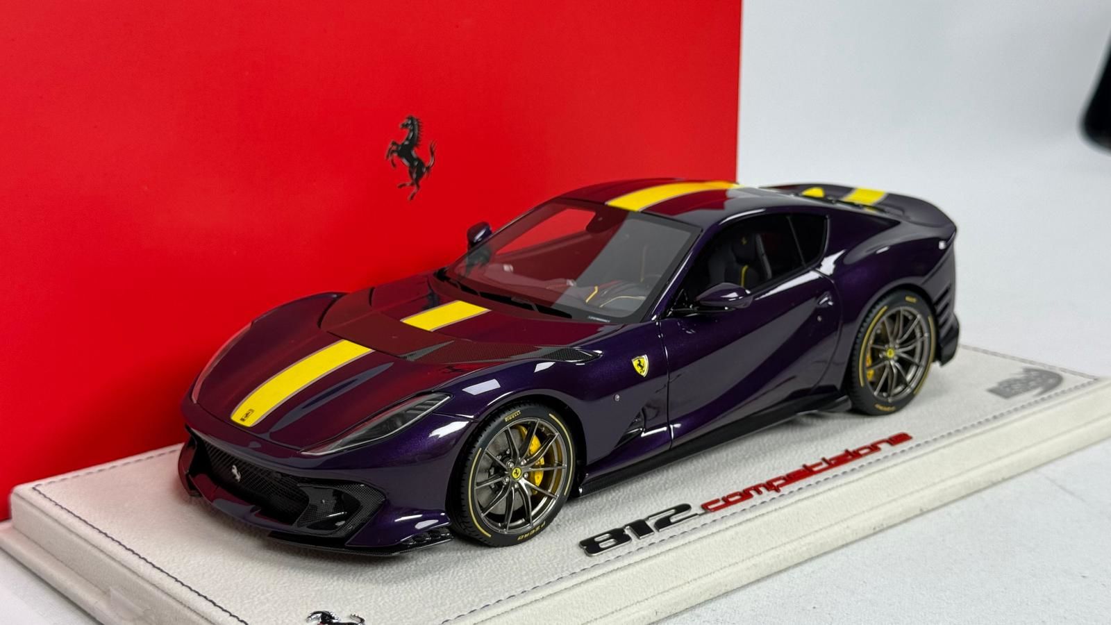 BBR - FERRARİ 812 COMPETIZIONE VIOLET - *HOBİMERCAN P18207SCP1
